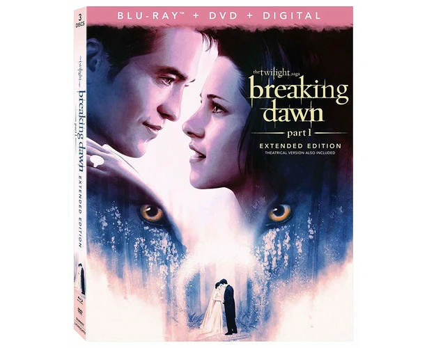 Twilight: Breaking Dawn Part 1  [Blu-Ray Region A: USA] With DVD, Widescreen, 3 Pack Theater System USA import