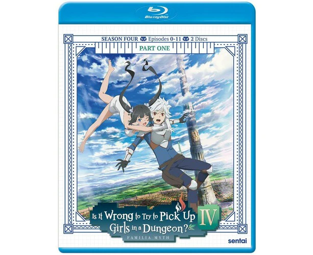 Is It Wrong To Try To Pick Up Girls In A Dungeon? S IV Part 1  [Blu-Ray Region A: USA] Widescreen USA import