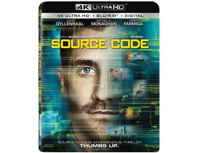 Source Code  [ULTRA HD BLU-RAY REGION: A USA] With Blu-Rayly Mastered In HD, Widescreen, 2 Pack USA import