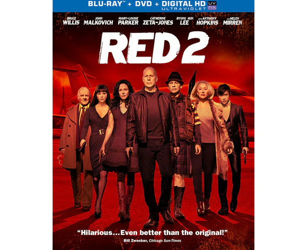 RED 2  [Blu-Ray Region A: USA] With DVD, UV/HD Digital Copy USA import