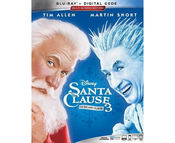 The Santa Clause 3: The Escape Clause  [Blu-Ray Region A: USA] Ac-3/Dolby Digital Theater System, Reissue, USA import