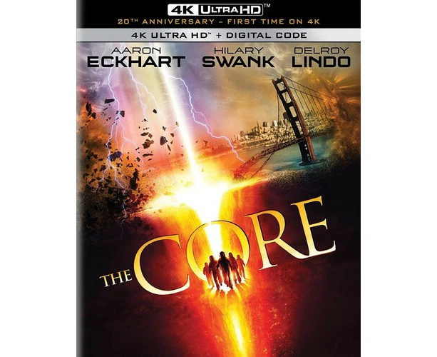 The Core  [ULTRA HD BLU-RAY REGION: A USA] 4K Mastering, Ac-3/Dolby Digital, Digital Copy, Dolby, Dubbed, Subtitled, Widescreen USA import