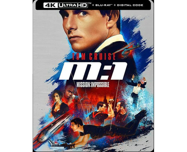 Mission: Impossible  [ULTRA HD BLU-RAY REGION: A USA] With Blu-Ray, Steelbook, Widescreen USA import