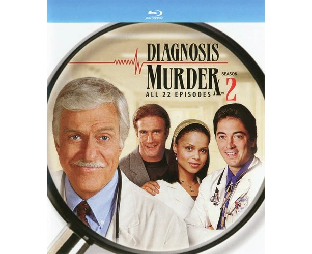 Diagnosis Murder: The Second Season  [Blu-Ray Region A: USA] 3 Pack USA import