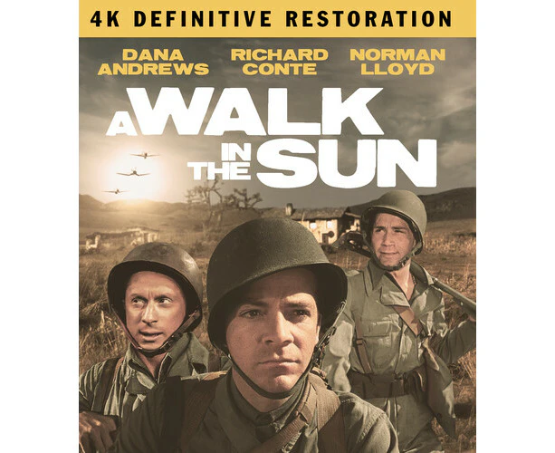 A Walk in the Sun (4K Definitive Restoration)  [Blu-Ray Region A: USA] Collector's Ed USA import