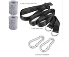 Swing Attachment, Hammock Attachment 5*150Cm With 2 Heavy-Duty Carabiners And D-Rings Swing Hammock Straps