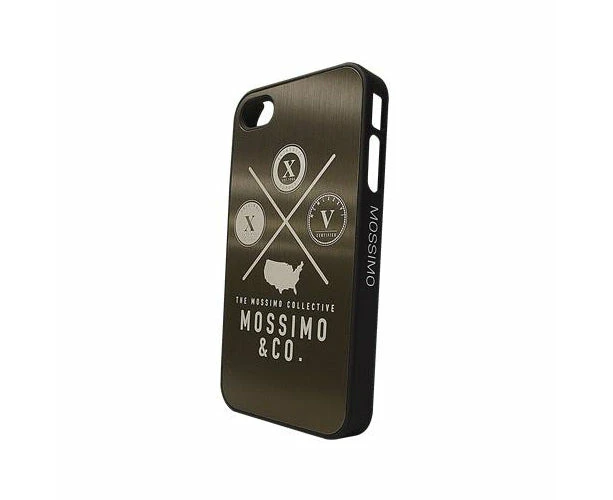 Mossimo Collective Alloy Insert Hardshell Case Apple iPhone 4 / 4S Gun Metal