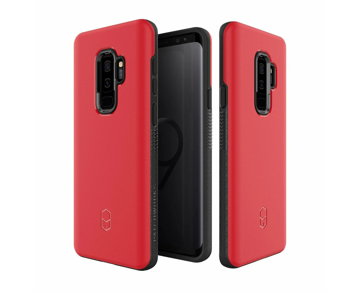 Patchworks ITG Level Rugged Case for Samsung Galaxy S9 Plus - Red