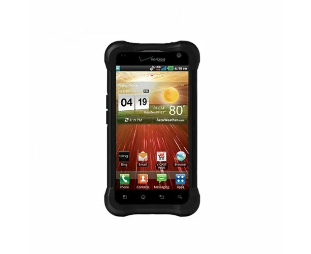 Ballistic Shell Gel SG Case Motorola RAZR Black Tough Case