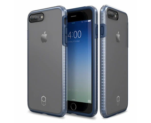 Patchworks ITG Protection Case iPhone SE 2022 / SE 2000 / iPhone 8 / 7 / 6 - Clear Navy