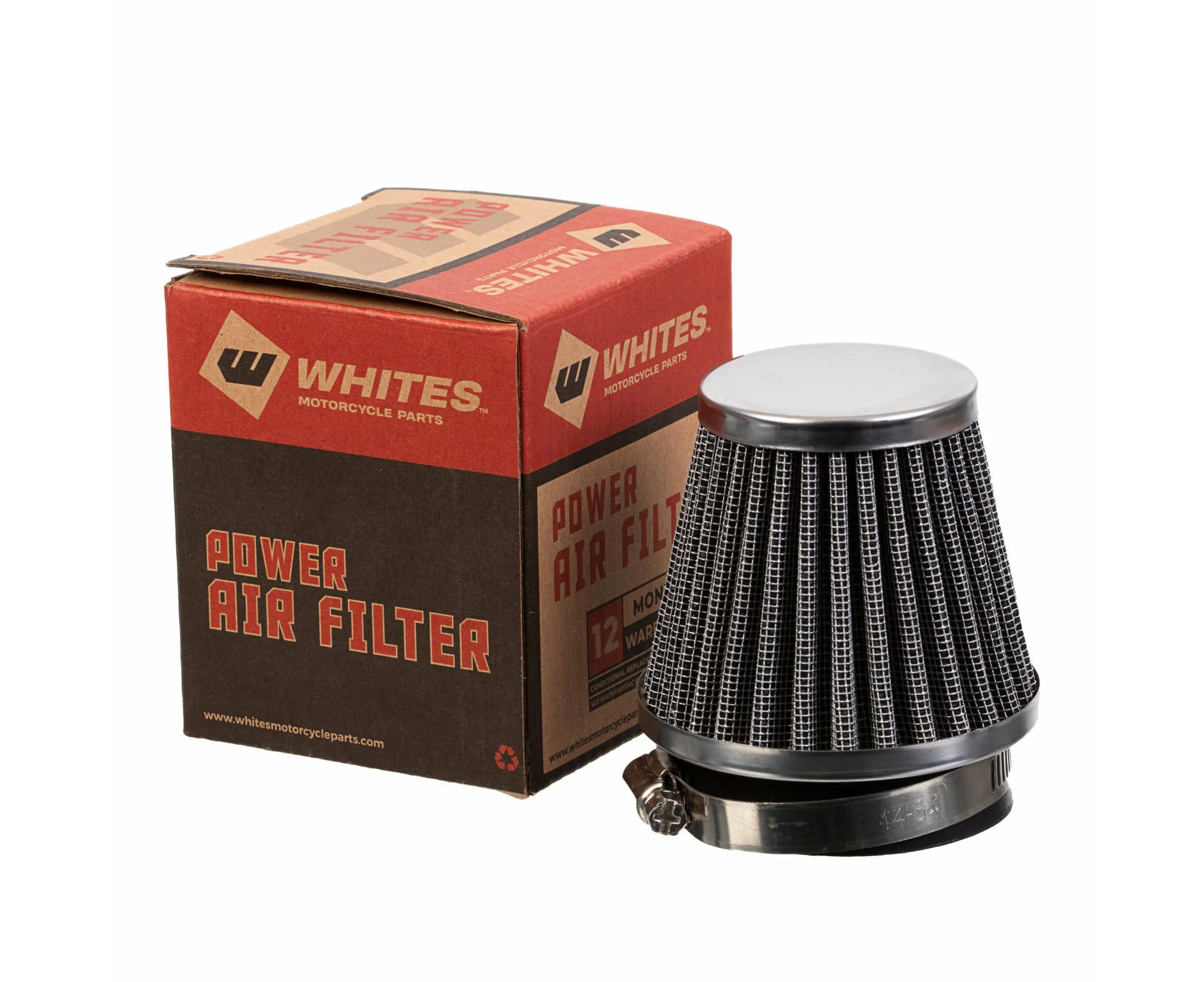 Whites Pod Air Filter Round - 48mm