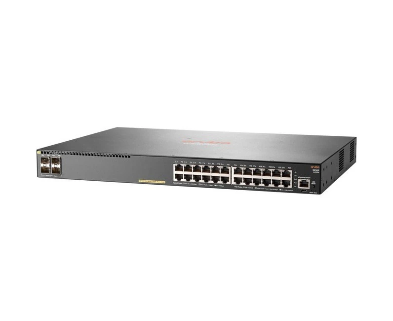 Aruba 2930F 24 Ports Manageable Layer 3 Switch - Gigabit Ethernet, 10 Gigabit Ethernet - 1000Base-T, 10GBase-X - 3 Layer Supported - Modular - 36.80