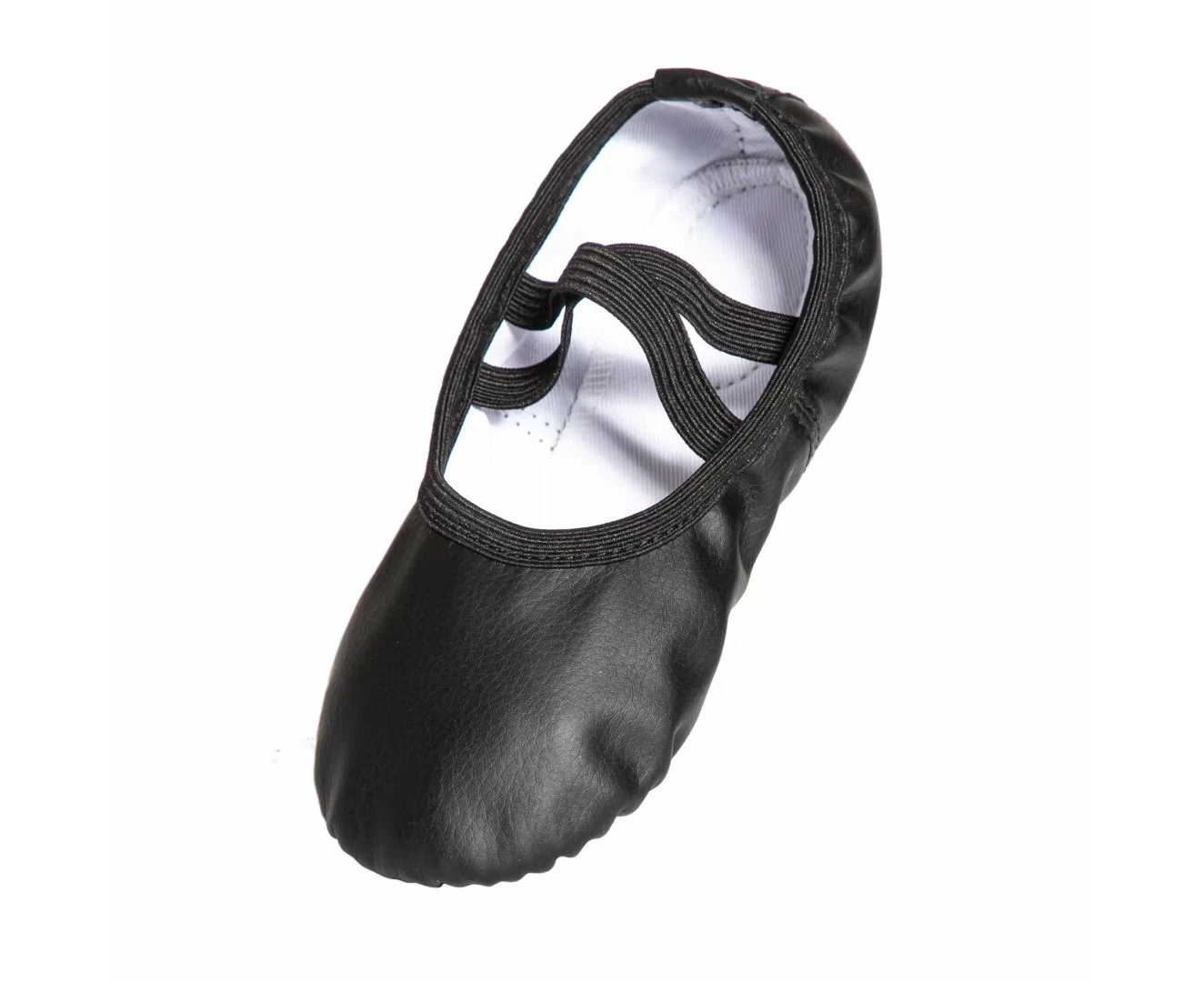 Leather Ballet Shoes Slippers Split Sole Flats For Toddler Girl Boy Kid