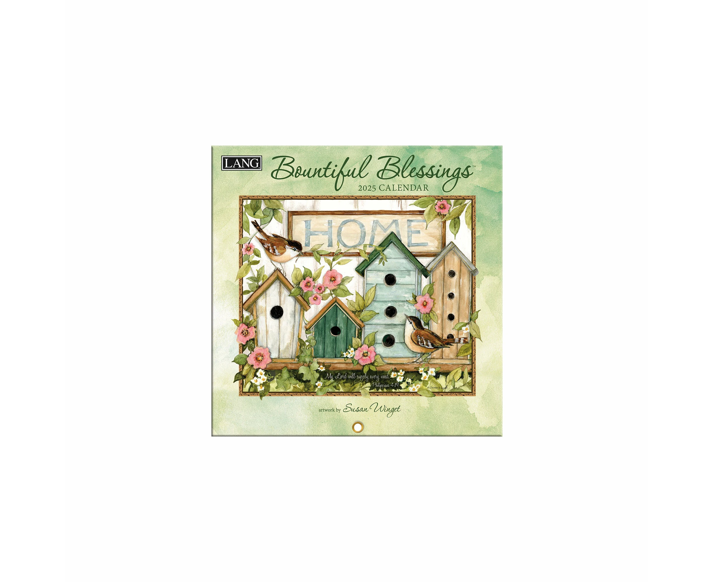 2025 Bountiful Blessings Mini Wall Calendar