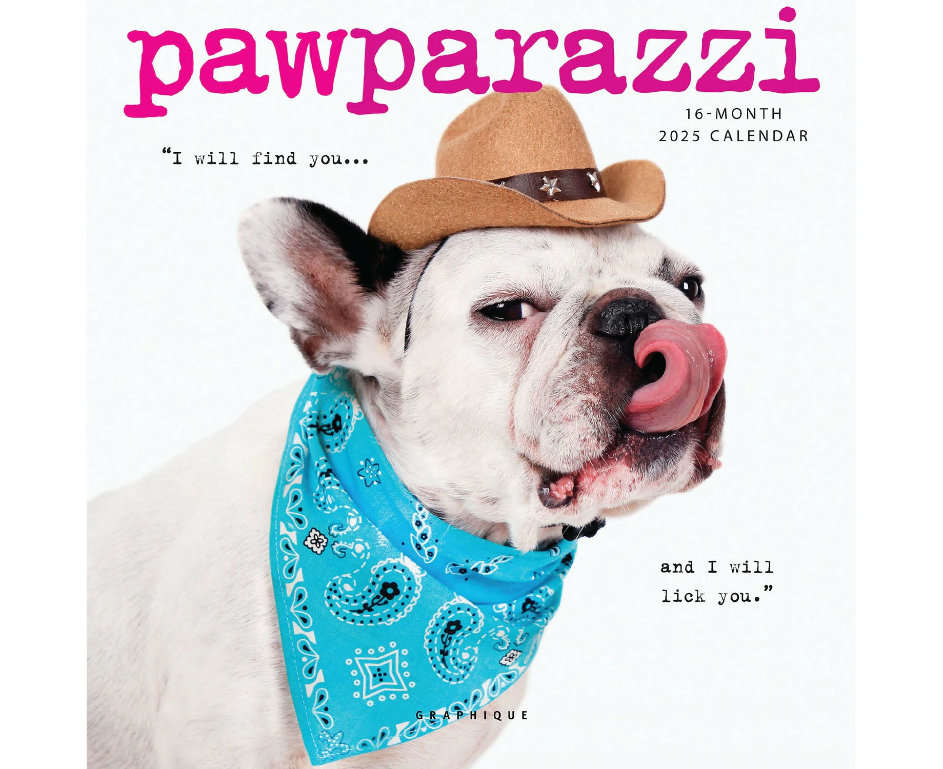 2025 Pawparazzi Mini Wall Calendar