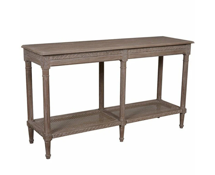 DA Polo Long Console Table - Oak Wash