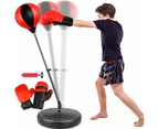 Boxing Machine Bundle Electronic Smart Music Boxing Machine and Kids Punching Ball Bag Speed  Set