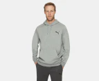 Puma Men's Essentials Small Logo Hoodie - Medium Grey Heather