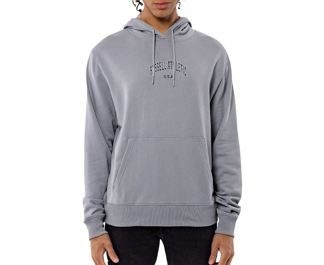 Russell Athletic Men's Big Sur Hoodie - Concrete