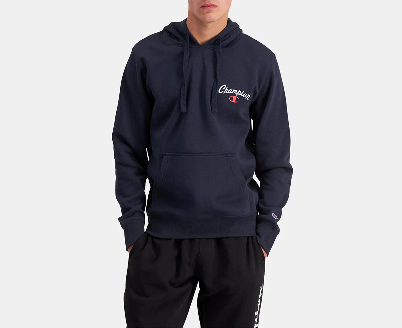 Champion Men's Sporty Hoodie - Navy