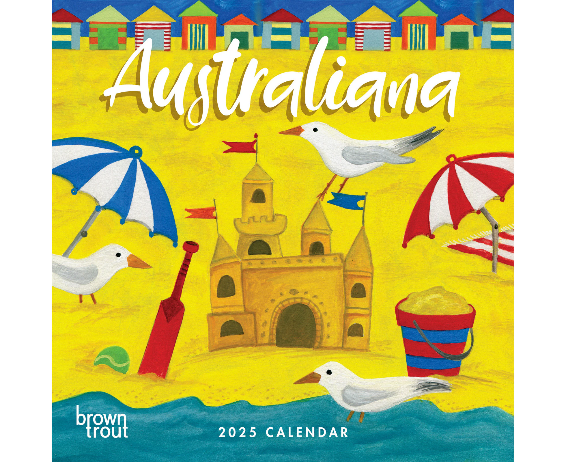 2025 Calendar Australiana Square Wall Browntrout A04961