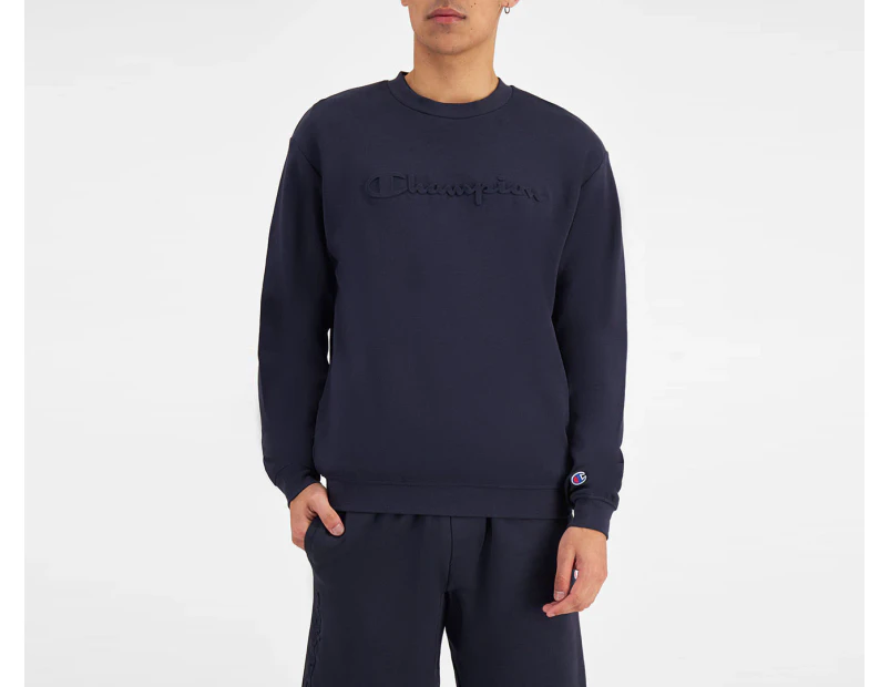 Champion Men's Rochester Tech Crew Sweatshirt - Navy