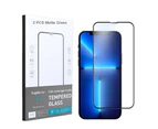 Anti-Glare Matte Tempered Glass Screen Protector For iPhone 12 Pro Max - 2 Pack