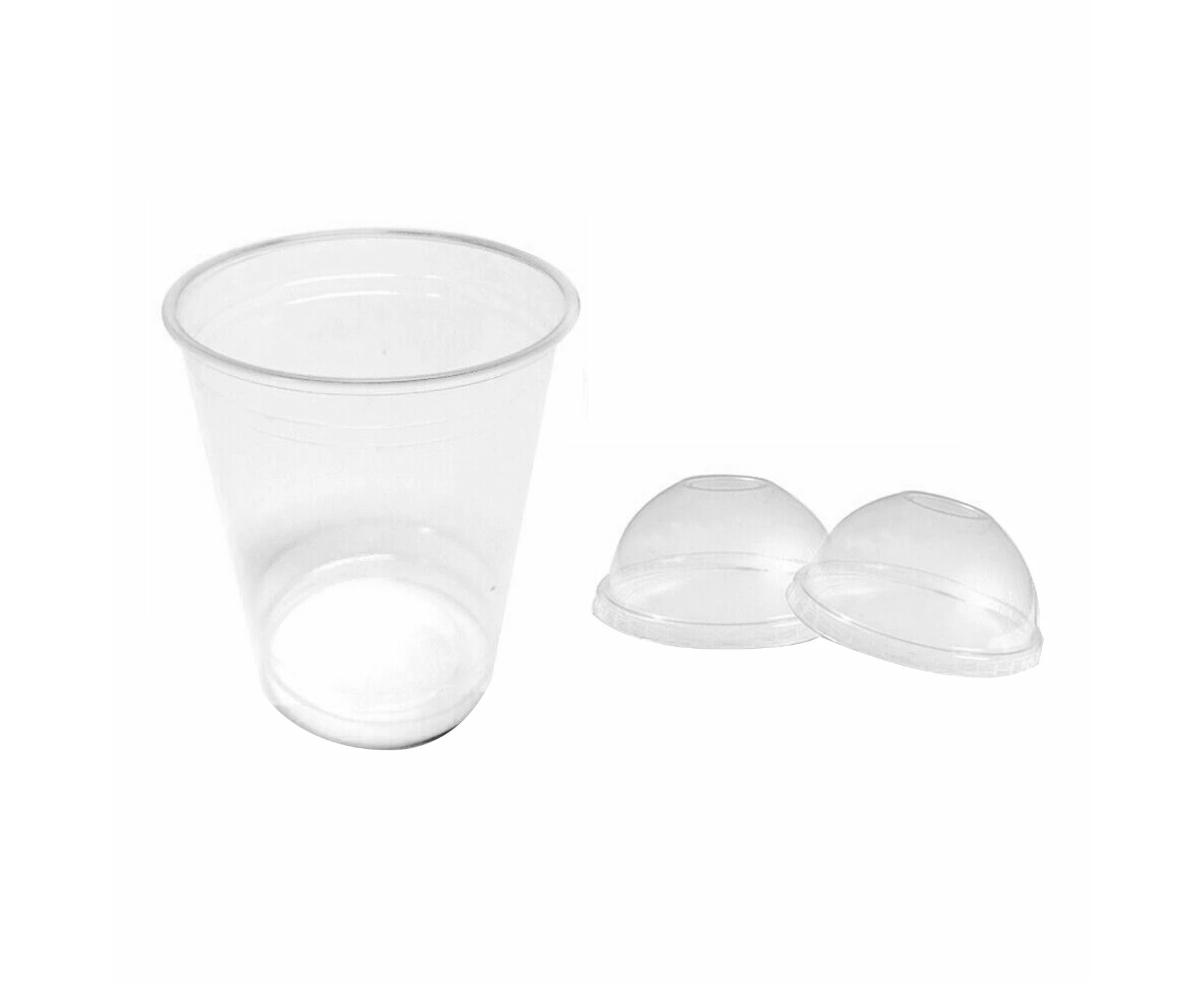 Disposable Cold Beverage Cups - 100pcs