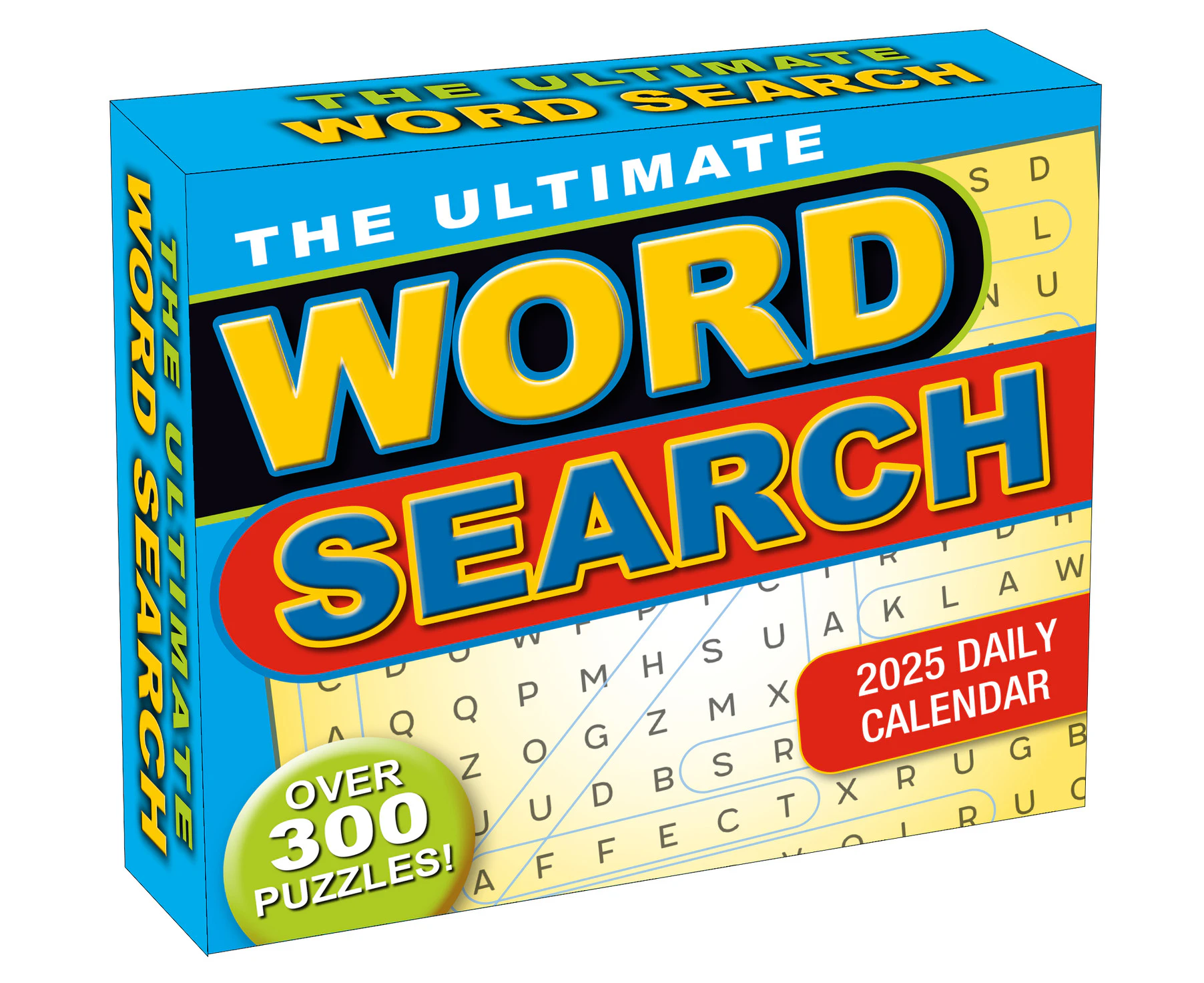 2025 Calendar Ultimate Word Search Day-to-Day Boxed Sellers Publishing S40980