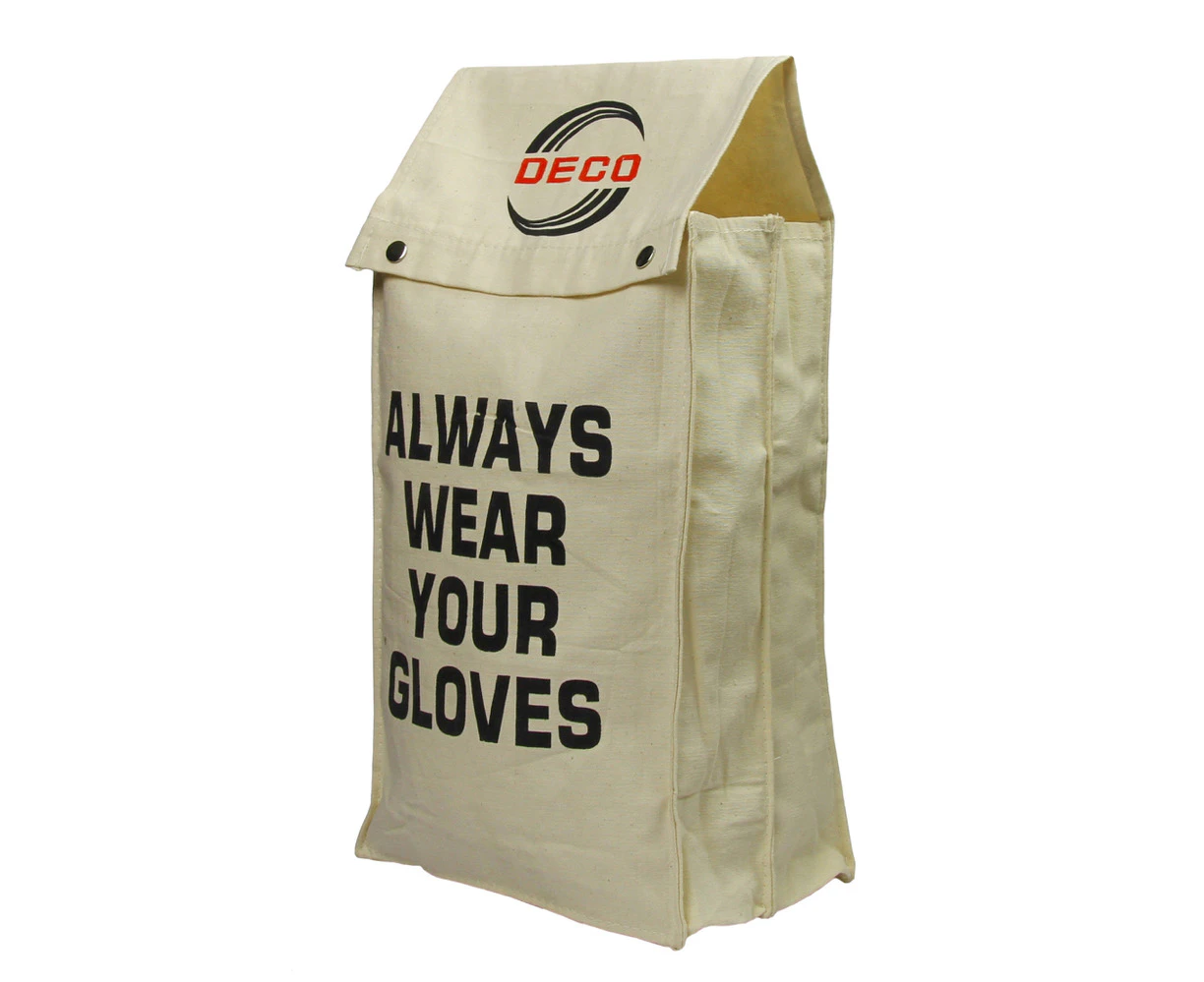 Deco Double Compartment Canvas Glove Bag