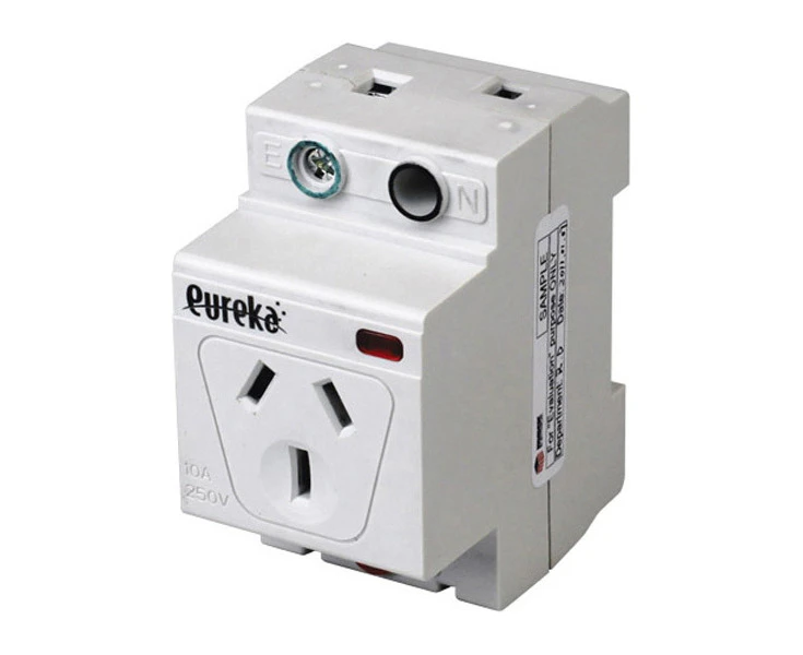 Eureka Double Pole Din Rail G.P.O. 10A