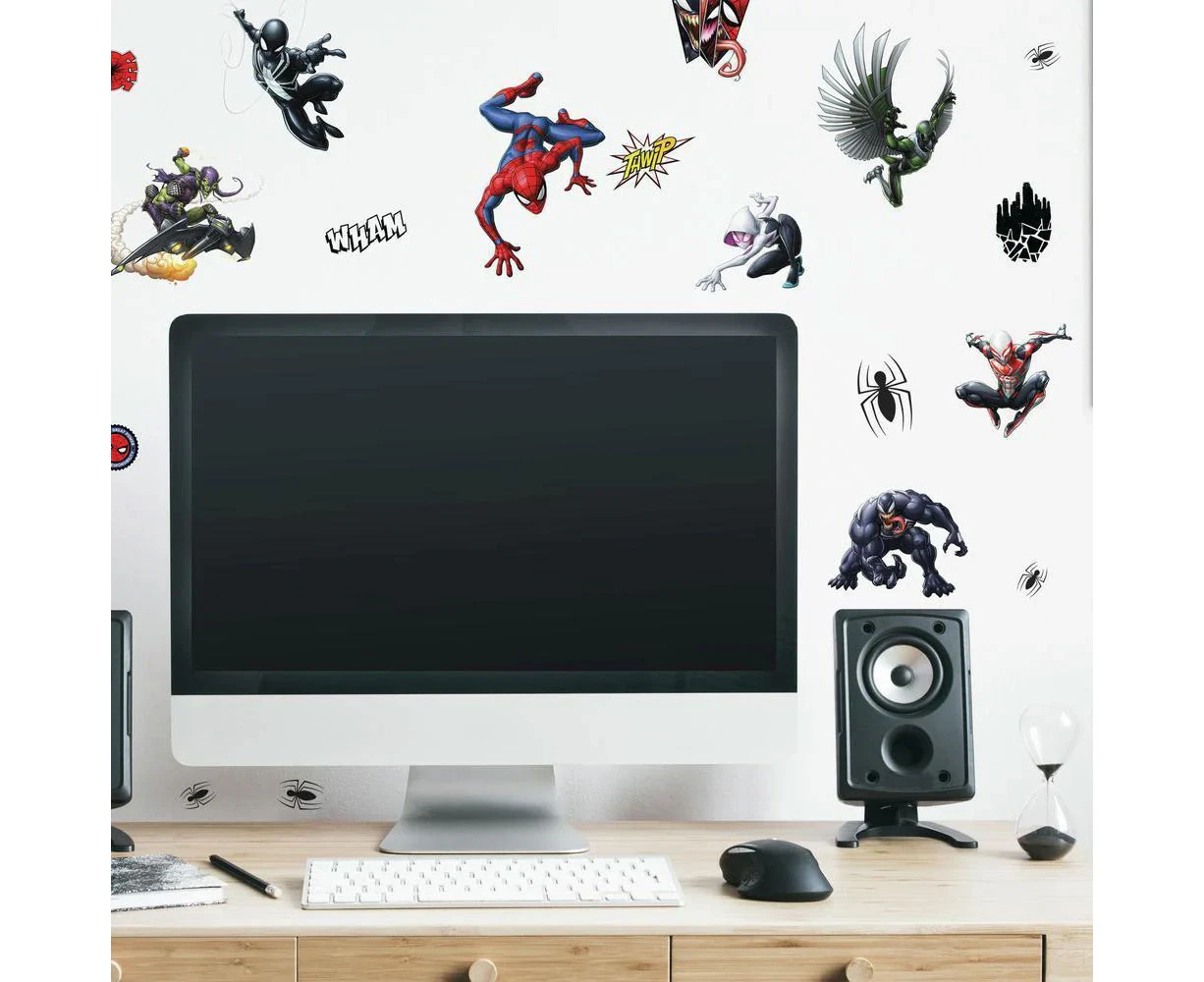 Spider-Man Favorite Characters Wall Decals - Multicoloured