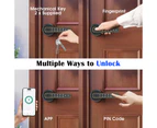 ADVWIN Smart Lock Door Fingerprint Door Lock, Keypad Deadbolt Lock Keyless Entry Door Lock Deadbolt