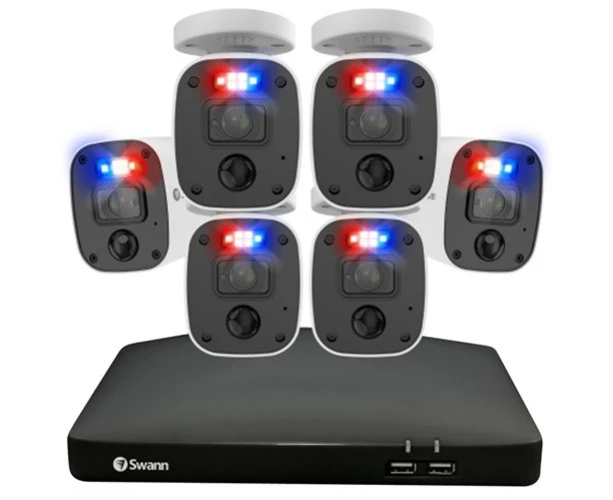 Swann Enforcer 6 Camera 8 Channel 4K UHD DVR Audio/Video Security System