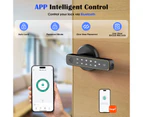 ADVWIN Smart Lock Door Fingerprint Door Lock, Keypad Deadbolt Lock Keyless Entry Door Lock Deadbolt