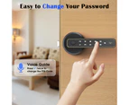 ADVWIN Smart Lock Door Fingerprint Door Lock, Keypad Deadbolt Lock Keyless Entry Door Lock Deadbolt