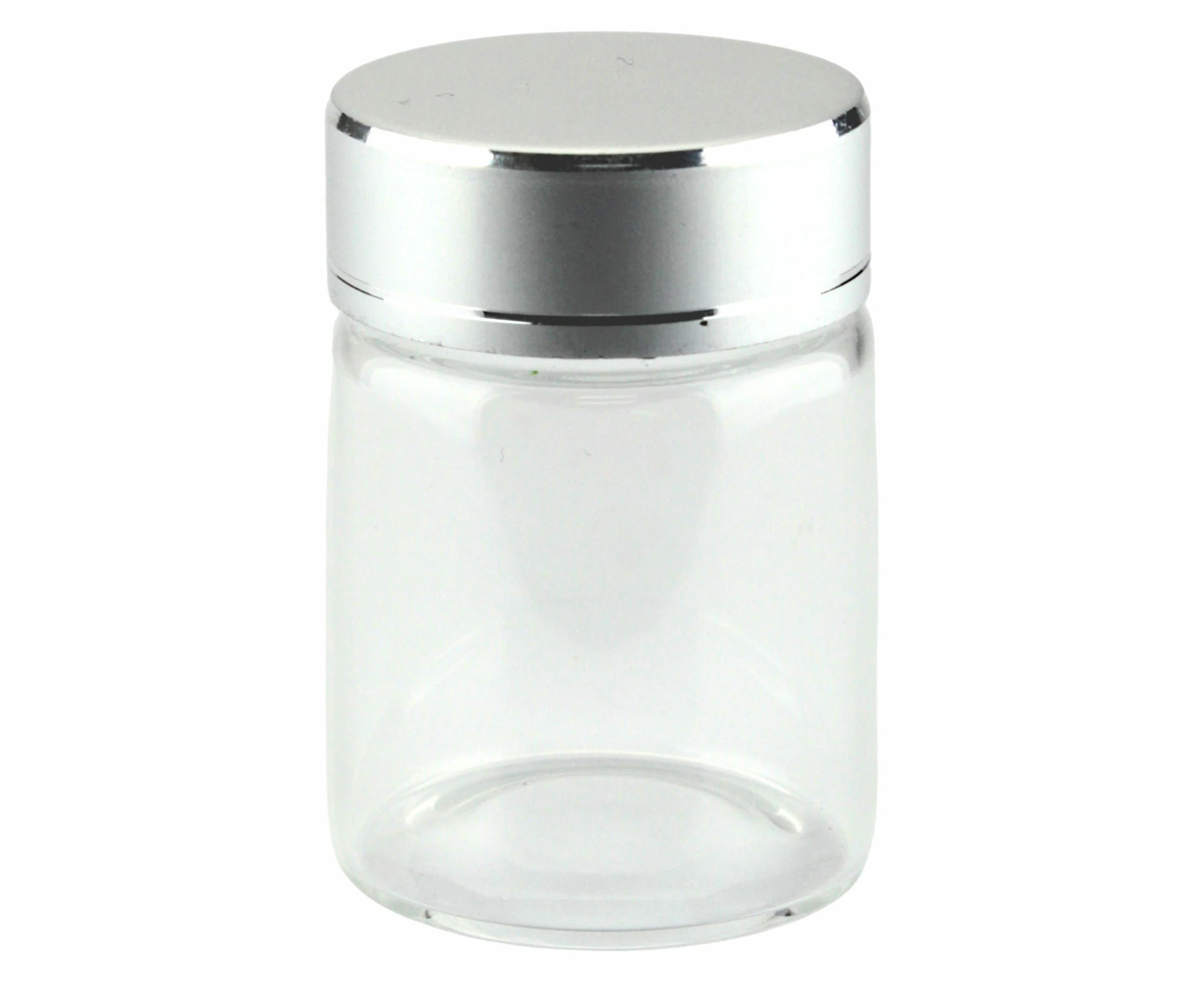 Clear Glass Round Screw Top Jar 30ml