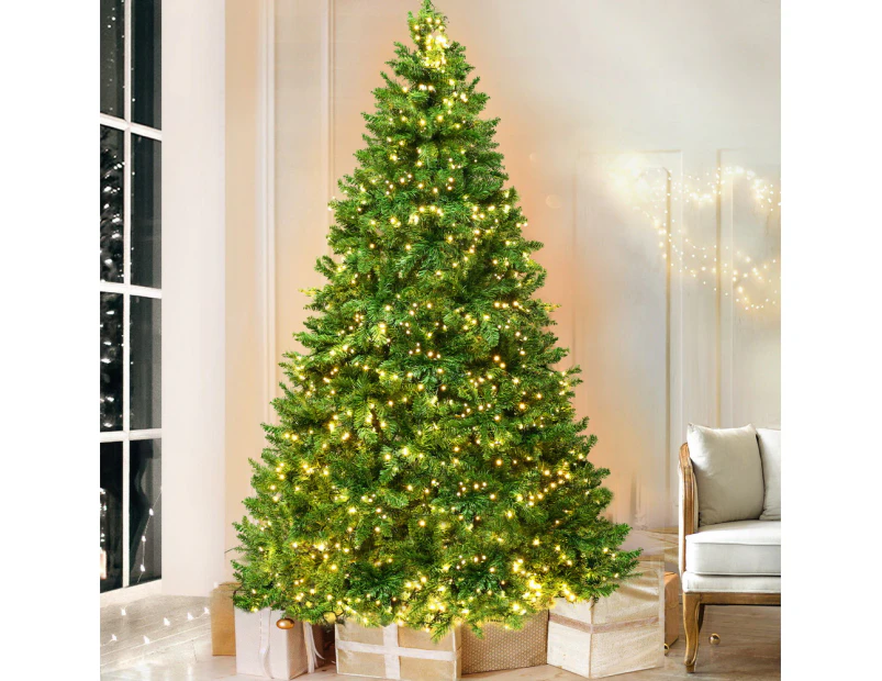 Jingle Jollys Christmas Tree 1.8m LED Xmas Tree Decorations 874 Tips