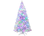 Jingle Jollys Christmas Tree 2.1m RGB Remote Xmas Party Decorations 1310 Tips