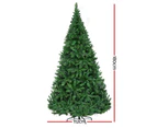 Jingle Jollys Christmas Tree 1.8m LED Xmas Tree Decorations 874 Tips