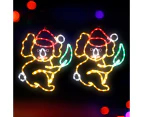 Jingle Jollys Christmas Lights 48cm Motif 216 LED Rope Light Outdoor Decoration