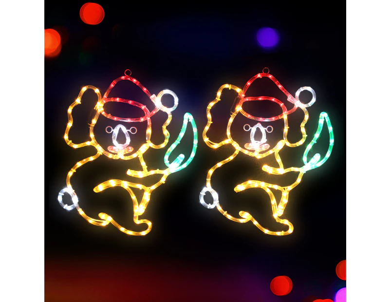 Jingle Jollys Christmas Lights 48cm Motif 216 LED Rope Light Outdoor Decoration