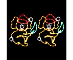 Jingle Jollys Christmas Lights 48cm Motif 216 LED Rope Light Outdoor Decoration