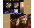 Jingle Jollys Christmas Lights 48cm Motif 216 LED Rope Light Outdoor Decoration