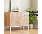 Artiss 3 Chest of Drawers  - LURA Pine