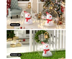 Jingle Jollys Christmas Inflatable Ball 60cm Snowman Decoration Giant Bauble