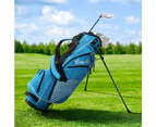 Everfit Golf Clubs Set Junior Right Handed Golf Wedges Iron Golf Stand Bag