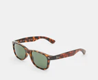 Ray-Ban Unisex Wayfarer RB2132 Polarised Sunglasses - Tortoise/Polar Green