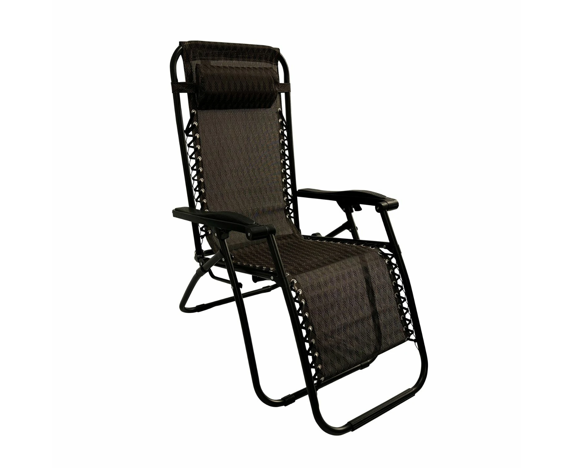 KILIROO Outdoor Folding Reclining Camping Beach Chair with Breathable Mesh Argyle