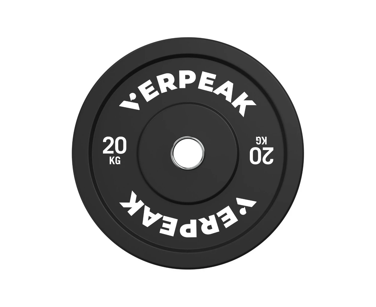 VERPEAK Black Bumper weight plates-Olympic (20kgx1) VP-WP-103-FP / VP-WP-103-LX